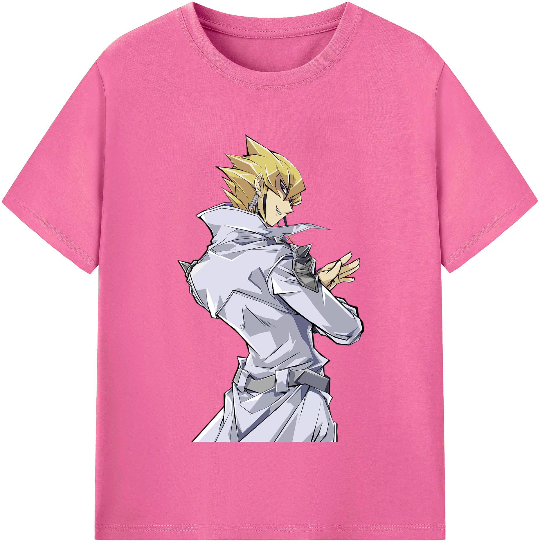 （画像用） 遊☆戯☆王 Yu-Gi-Oh! レディースカジュアルプリントTシャツ（綿100％）
